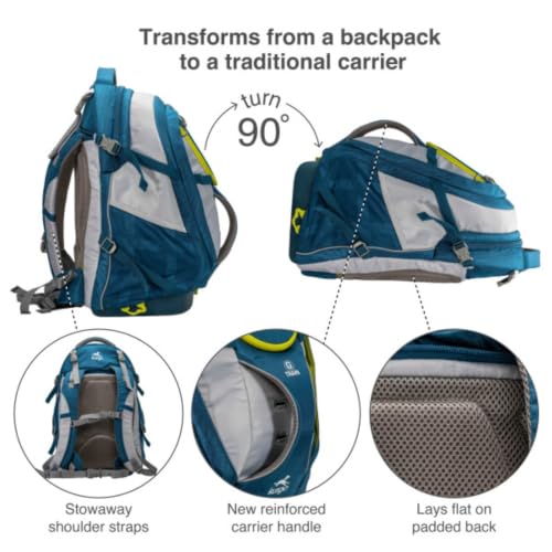 Kurgo G-Train Pet Carrier Backpack, Ink Blue - Image 7