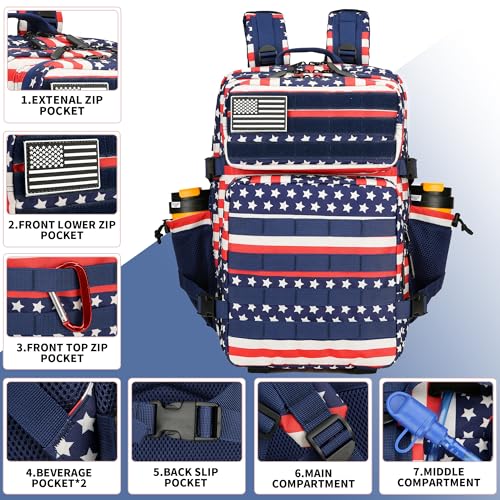 Lovelinks21 45L Tactical Assault Backpack 3 day assault - Image 7