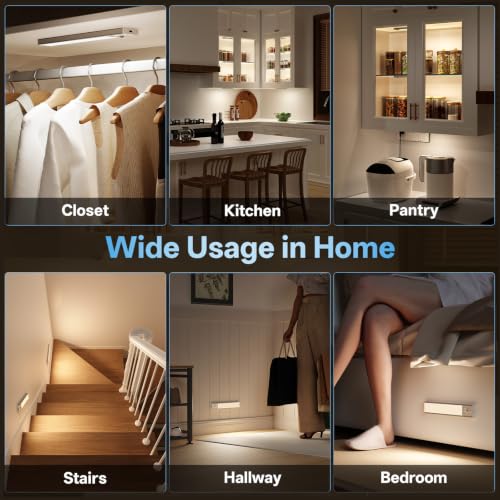 Under Cabinet Lighting Wireless,2400mAh Motion Sensor Light - Image 7