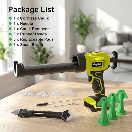 Cordless Caulking Gun Compatible with DeWalt 20V Max | Home Repair - Image 8