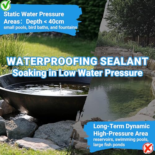 Rubber Liquid Waterproof Sealant, TUFINEIN 53oz/1.5kg | Home Repair - Image 7