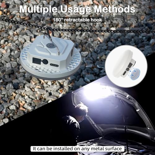 4000LM Rechargeable Camping Light with 30W 3 Color | Travel Essentials - Image 7