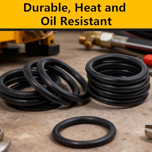 826 Pcs Universal SAE & Metric Rubber O Ring Assortment Kit - Image 8