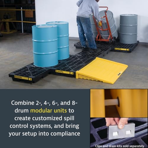 Justrite Low Profile 1 Drum Spill Containment Pallet Accumulation - Image 8