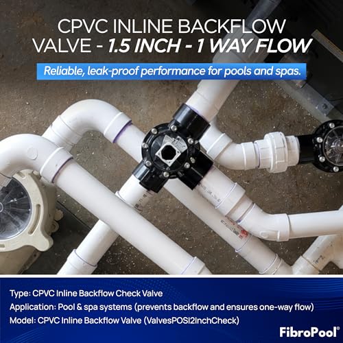 Check Valve - 5 PSI Spring Loaded - 1.5 in - CPVC - Image 8
