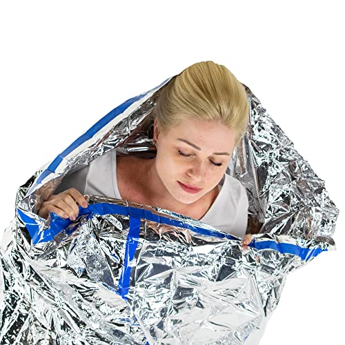HealthyLine Emergency Mylar Thermal Sleeping Bag, 10-Pack - Image 8