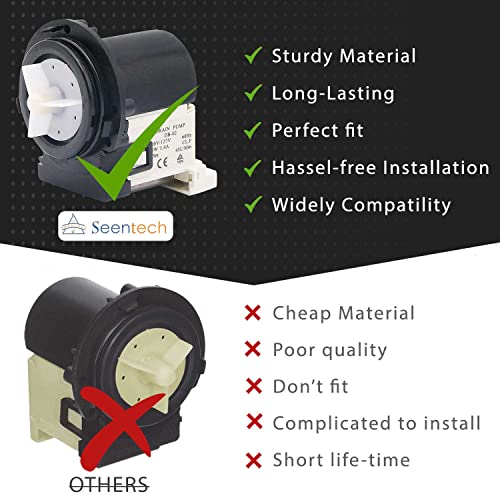 UPGRADED 4681EA2001T Washer Drain Pump Motor Exact Fit - Image 7