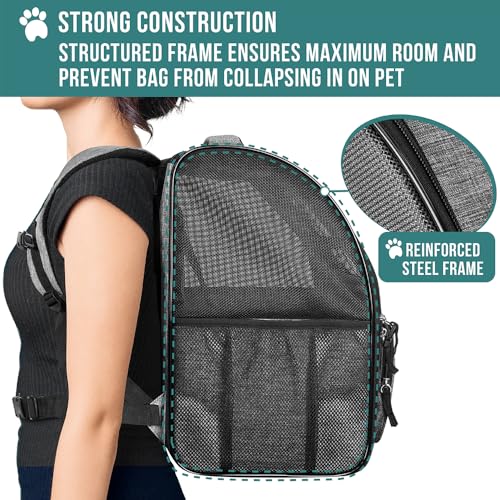 PetAmi Dog Backpack Carrier Airline Approved Cat Pet Puppy - Image 7