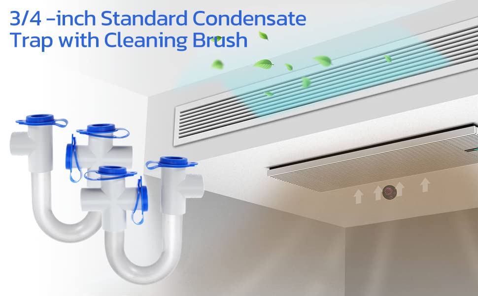 2Pack 3/4" Standard Condensate Trap with 17" Cleaning - Image 7