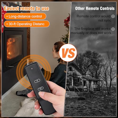 Universal Gas Fireplace Remote Control, Millivolt Valve Fireplace - Image 7