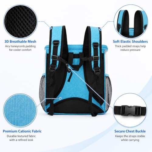 Pet Backpack Carrier for Cats and Small Dogs, Under 13.2 lbs - Image 8