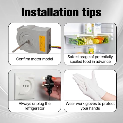 Replacement Refrigerator Evaporator Fan Motor Assembly - Image 8
