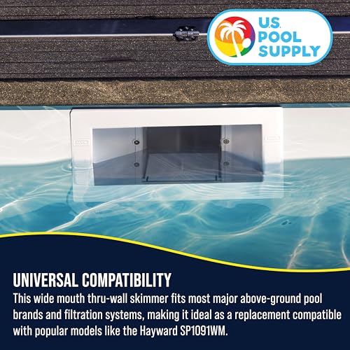 U.S. Pool Supply Wide Mouth Thru-Wall Above Ground Pool | Home Repair - Image 7
