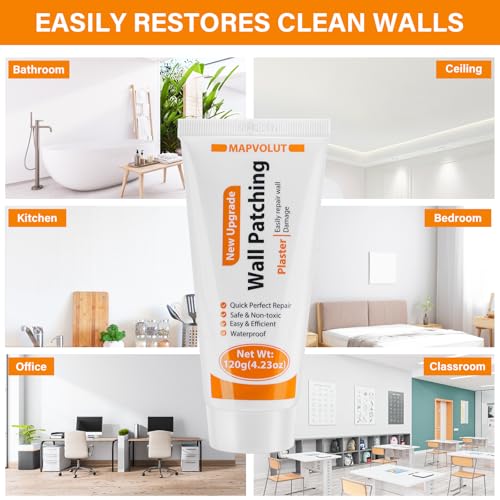 MAPVOLUT Drywall Repair Kit, 2 Pack Wall Mending Agent | Home Repair - Image 8