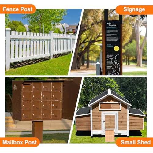Fence Post Repair Kit, Thickened Heavy Duty Fence Post | Home Repair - Image 8