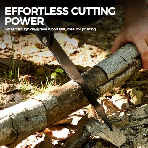 Folding Saw, 10inch Hand Saw for Wood Cutting and Pruning Saw - Image 7