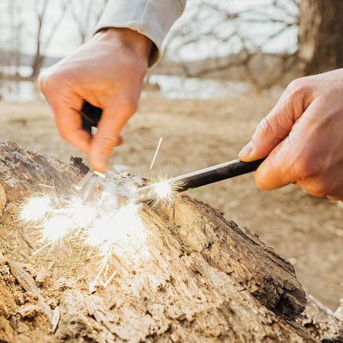 Surviveware Survival Fire Starter with Emergency Whistle - Image 7