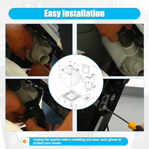 4681EA1007A DP040-012 Washer Drain Pump Assembly(OEM) Compatible - Image 8