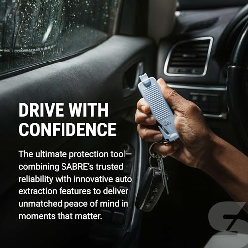 Sabre Safe Escape™ 3-in-1 Car Escape Tool for Car Safety - Image 7