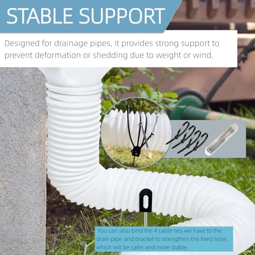 2pcs Premium Adjustable Gutter Downspout Extensions U - Image 7