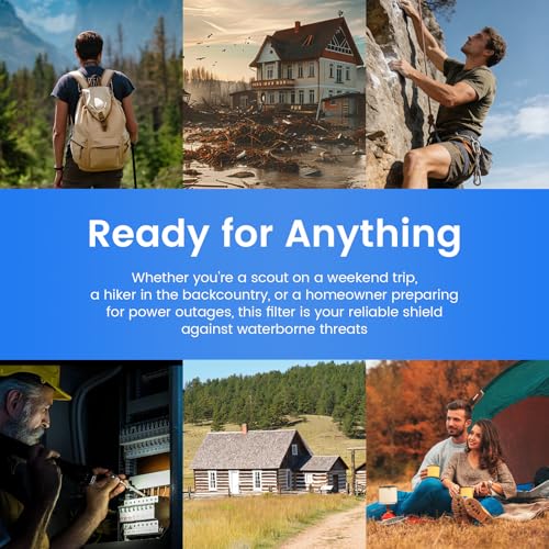 Portable Water Filter Straw, Essential Camping & Hiking Gear - Image 7