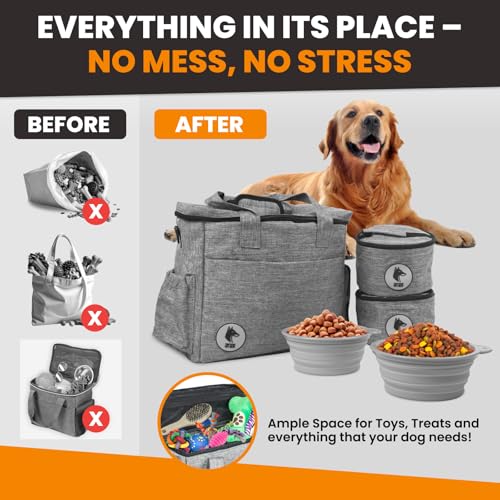 Dog Travel Bag for Supplies - Airline Approved Pet | Travel Essentials - Image 7