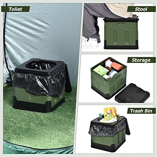 Otraki Emergency Portable Toilet for Camping with Urine - Image 7
