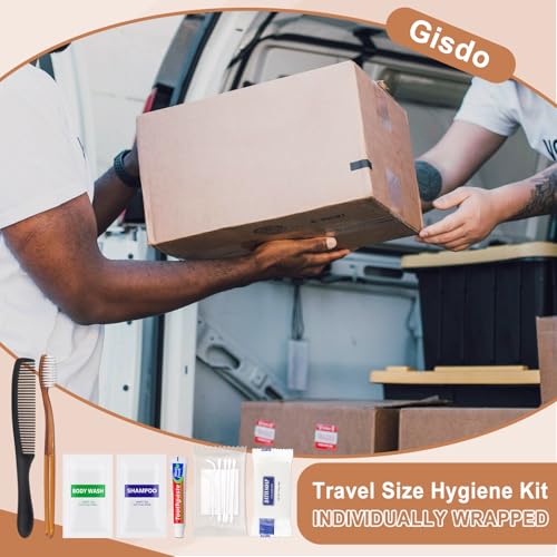 10 Sets Basic Toiletry Kits Disposable Personal Hygiene Kit Bulk - Image 7