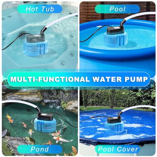 DeeprBetter Above Ground Pool Cover Pump, Submersible Water|Sump - Image 8
