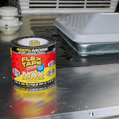 Flex Tape Strong Rubberized Waterproof Tape, Black - Image 7