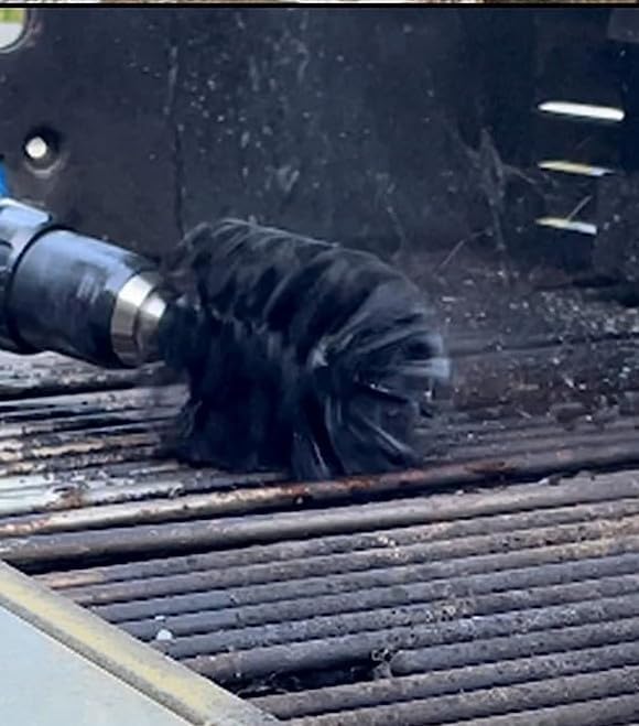 Drill Brush with Long Extend Attachment,Power Cleaning Scrub Brush for Bathroom and Kitchen Surface,Grout,Tub,Shower,Tile,Corners (Black)