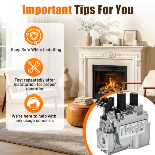 0820652 Natural Gas Fireplace Valve, Compatible with Sit-820 Nova - Image 8