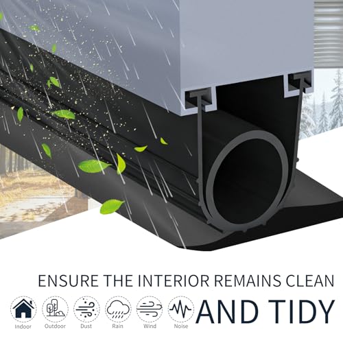 16.4 FT Garage Door Seals Bottom Rubber, U+O Ring - Image 8
