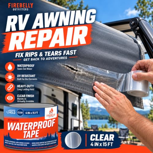 Firebelly Clear Waterproof Tape for Leaks, Pool Patch - Image 7