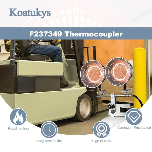 3PCS F237349 Propane Tank Top Heater Thermocouple Assembly - Image 8