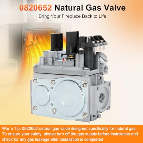 0820652 Natural Gas Fireplace Valve, Appliances for Fireplaces - Image 8
