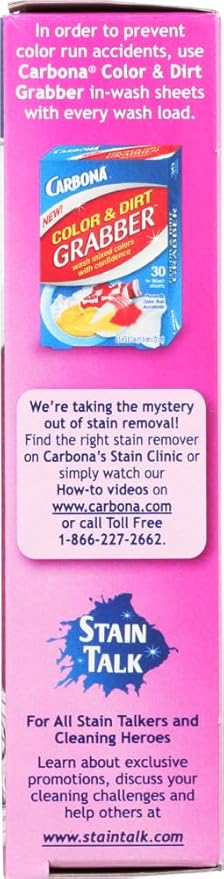 Carbona Color Run Remover, 2.6-Ounce Box (Pack of 12)
