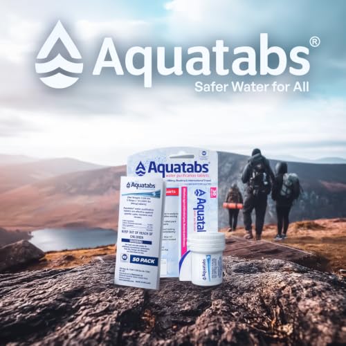 Aquatabs 49mg Water Purification Tablets (30 Pack). Water - Image 7