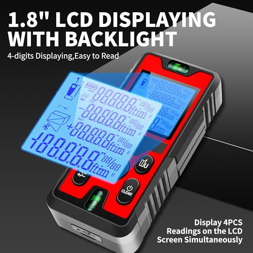 394ft/120m/4724 inches Digital Infrared Laser Distance Meter - Image 7