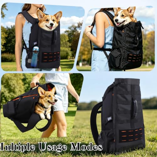 Dog Backpack Carrier for Medium Dogs,Hands-Free Pet | Pet Essentials - Image 8