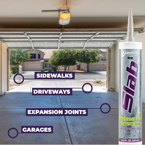 Sashco - 16210-12 Slab Concrete Crack Repair Sealant, 10.5 - Image 7
