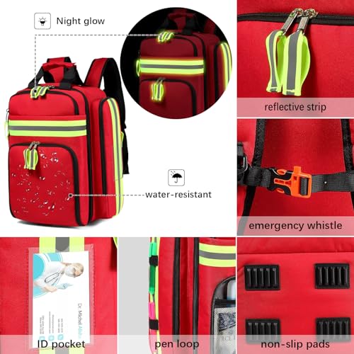 Gatycallaty First Aid Backpack - Medical Evacuation Bag - Image 8