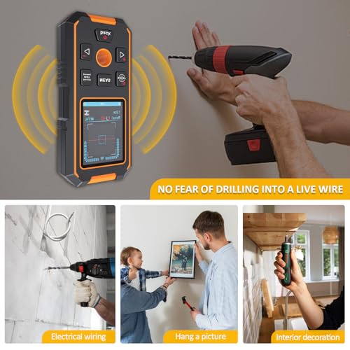 Stud Finder Wall Scanner with Built-in Distance | Home Repair - Image 8