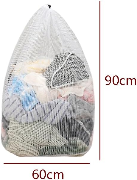 Extra Large Washing Bags with Drawstring Closure Large Mesh Laundry Bag Machine Washable,24" x 36"