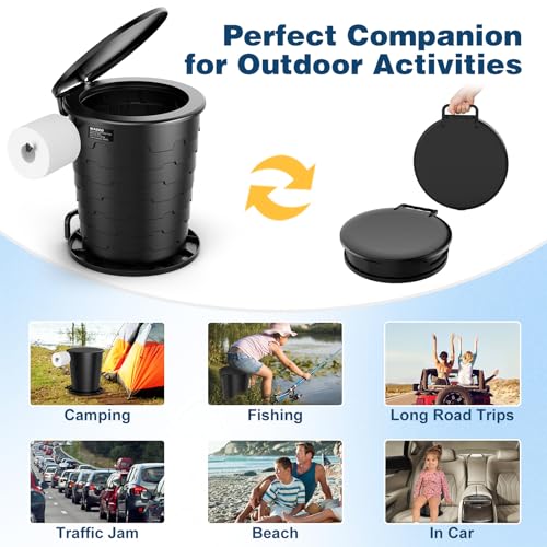 Camping Toilet,Height-adjustable Toilet - Image 7
