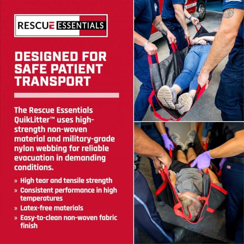 Rescue Essentials Public Access QuikLitter Stretcher 500 lb - Image 7