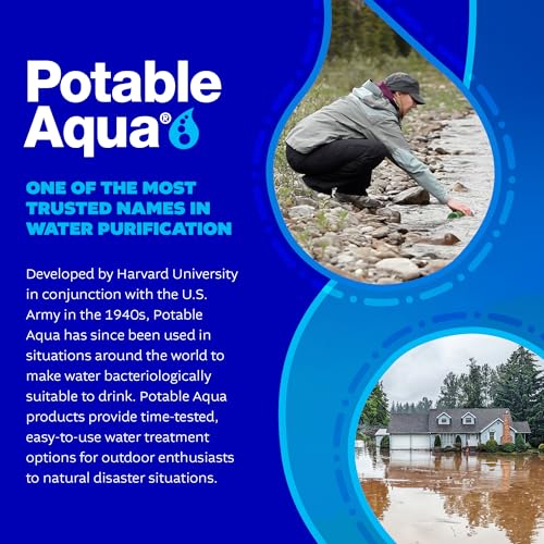 Potable Aqua Water Purification Tablets, Portable | Travel Essentials - Image 7