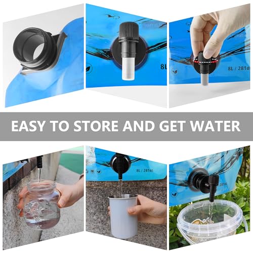 Camping Water Container, Collapsible 2 Gallon Water Jug - Image 7