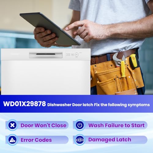 OEM WD01X29878 Dishwasher Door Latch Compatible with GE Hotpoint - Image 7