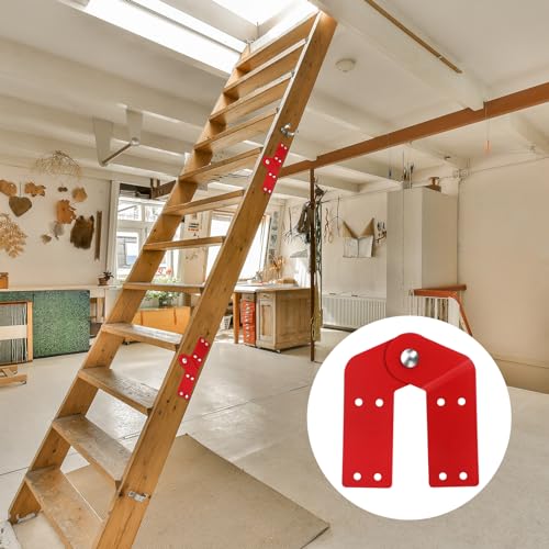 Tandefio 2 Pcs Attic Ladder Hinge Replacement Kit - Image 7
